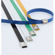 PVC Coated Stainless Steel Cable Tie PVC Coated Stainless Steel Cable Tie